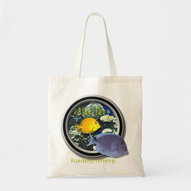 Blue Tang Tote Bag (Front)