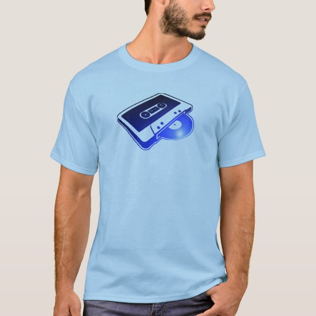 Blue Tape'n'Record T-Shirt (Front)