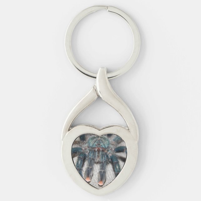 blue tarantula key ring (Front)
