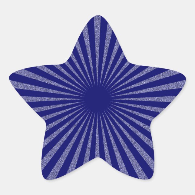 Blue Target - Star Sticker (Front)