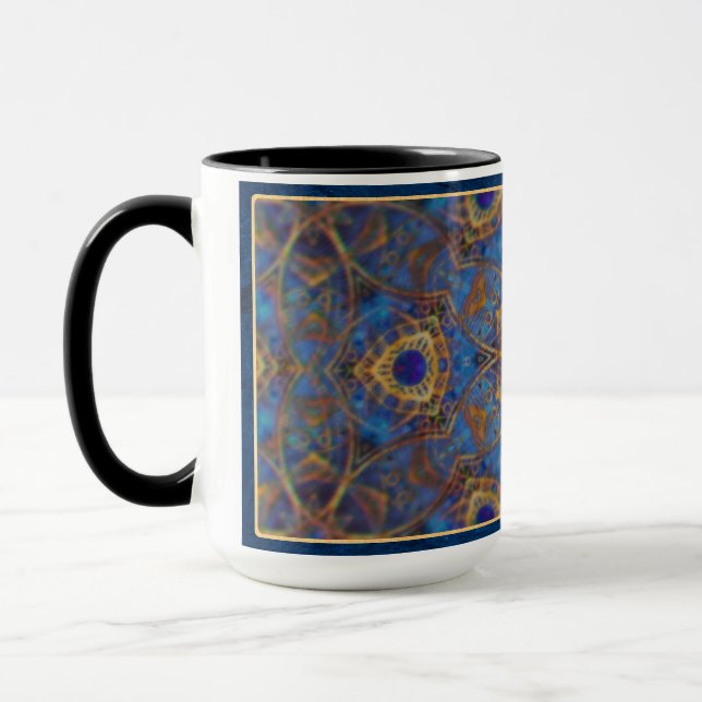 Blue Tea Mug (Left)