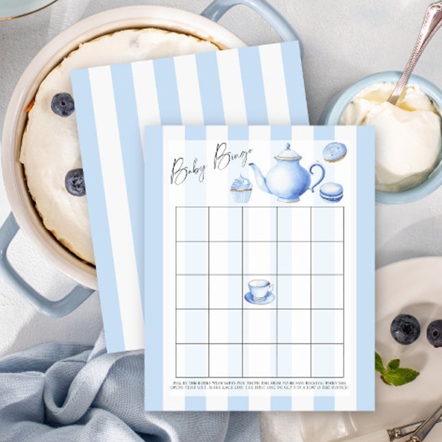 Blue tea party - Baby Bingo game (Creator Uploaded)