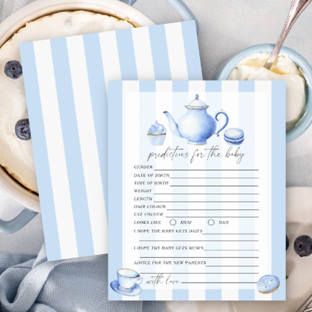 Blue tea party - Baby predictions and advice  (Creator Uploaded)