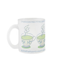 Blue Tea Set Mug