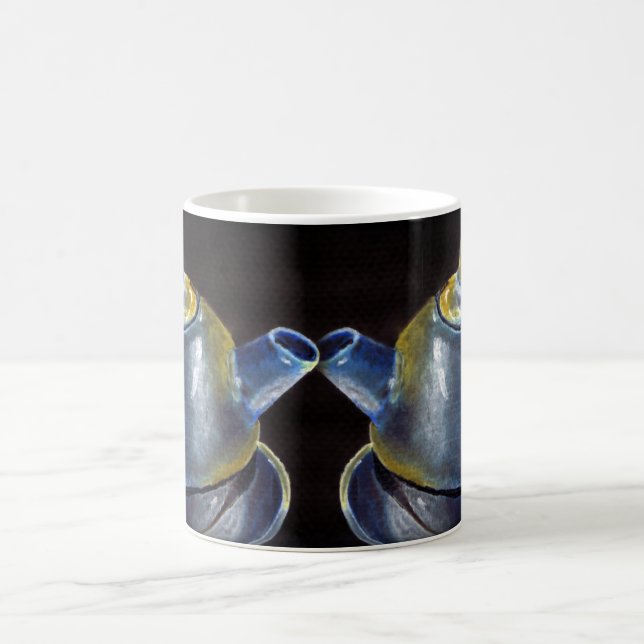 Blue Tea Set Mug (Lori Corbett) (Center)