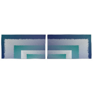 blue teal grey ex pastel pillowcase
