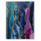 Blue/Teal/Purple Agate w/Gold Veins Monogram
