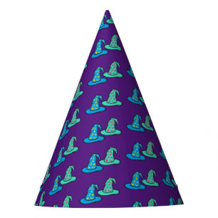 Blue + Teal Wizard Hats