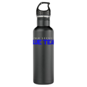 Blue Team Cyber Security Hacking Hacker  710 Ml Water Bottle