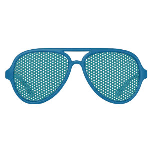 BLUE Template DIY change colour ADD TEXT IMAGE Aviator Sunglasses