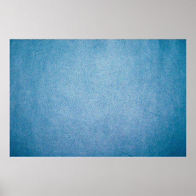 Blue textile poster (Front)