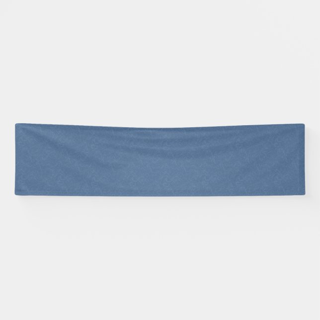 Blue textured pattern with swirling cloud banner (Horizontal)