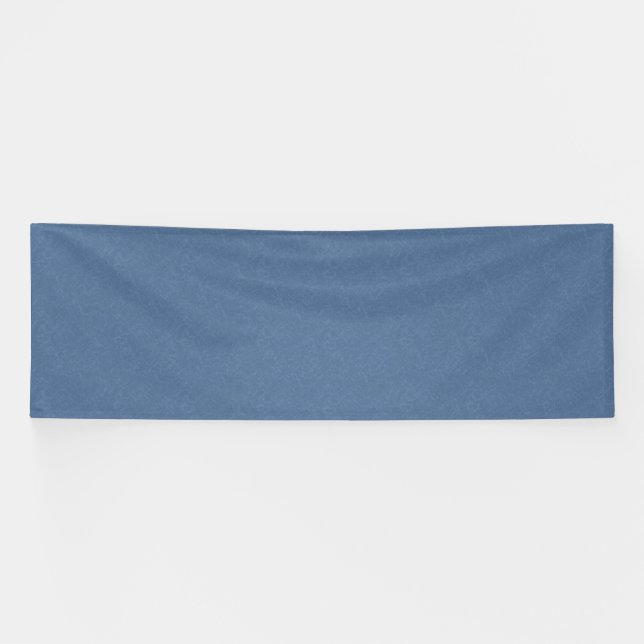 Blue textured pattern with swirling cloud banner (Horizontal)