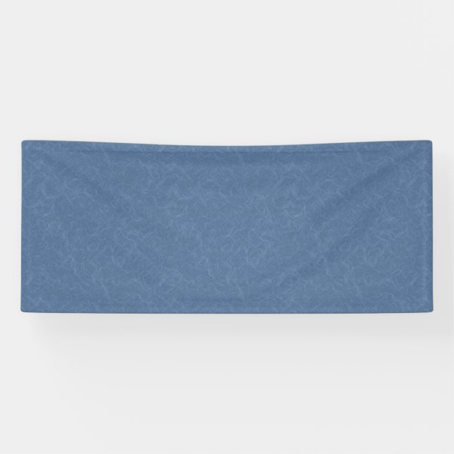 Blue textured pattern with swirling cloud banner (Horizontal)
