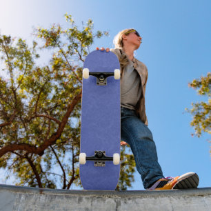 Blue textured pattern with swirling cloud skateboard