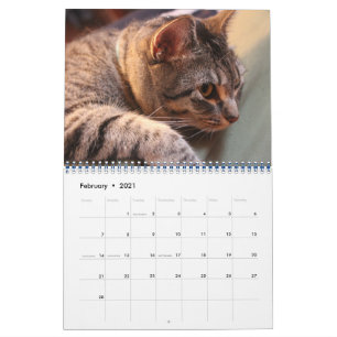 Blue the Cat - Calendar 2021