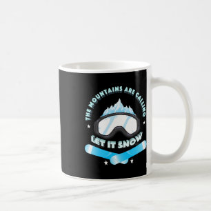 Blue The Mountains Are Calling Cool Novelty Coffee Mug