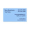 Blue theme speedboat custom business cards