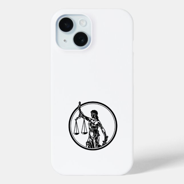 Blue Themis | Temida Case-Mate iPhone Case (Back)