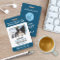 Blue Therapy Animal Custom Photo ID