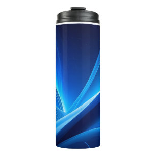 Blue Thermal Tumbler