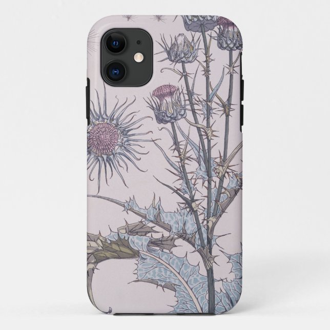Blue Thistle Case-Mate iPhone Case (Back)