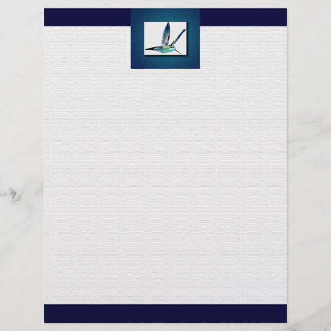 Blue Throated Hummingbird (Front)