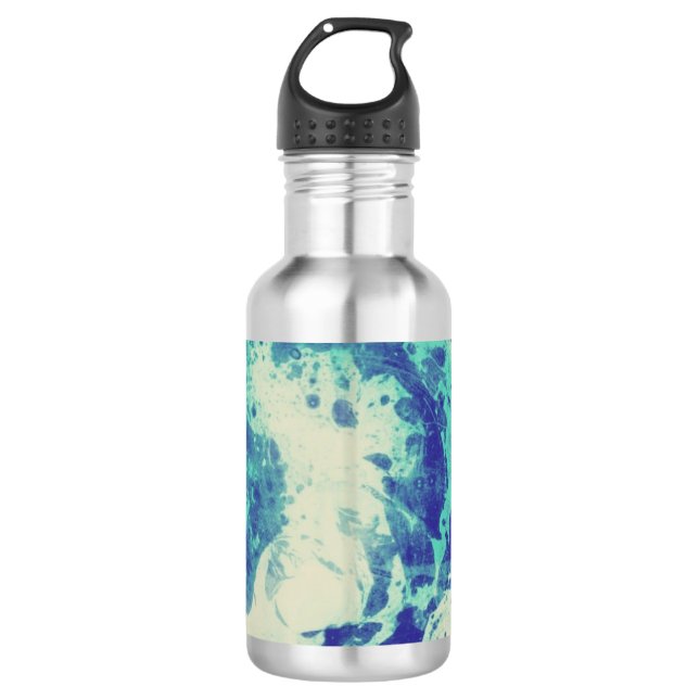 Blue Tie Dye 710 Ml Water Bottle (Front)