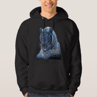 blue tiger animal hoodie