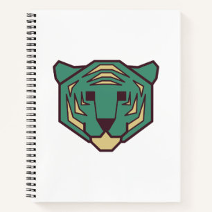 Blue Tiger Head Notebook