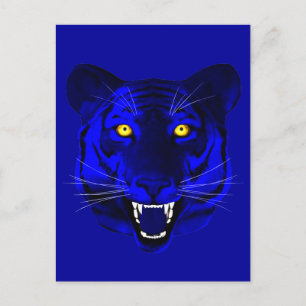 Blue Tiger Postcard