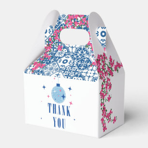 Blue Tile Santorini Greek/ Spanish themed party Favour Box