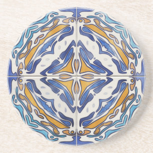Blue Tiles Coaster