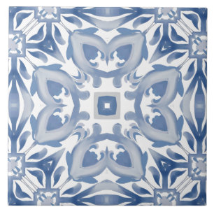 Blue tiles,mosaic,majolica, ceramic tile