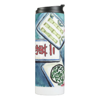 Blue Tiles  Thermal Tumbler