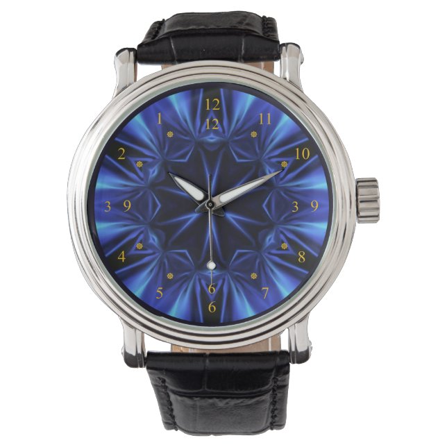  Blue Time Warp V1 ~ Time Machine ~ Watch (Front)