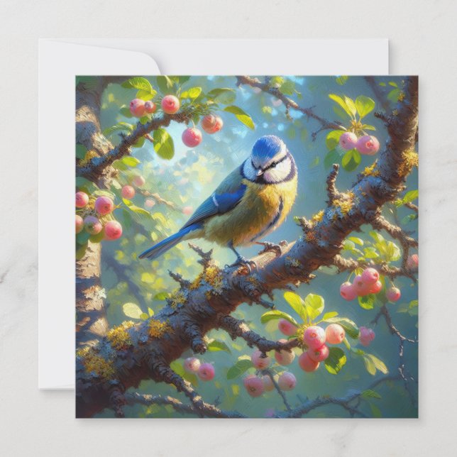 Blue Tit 1 Card (Front)