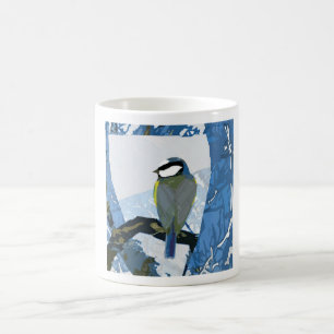 Blue tit mug