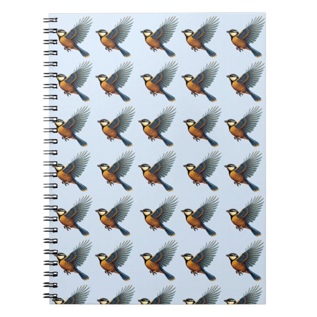 Blue Tit Notebook (Front)