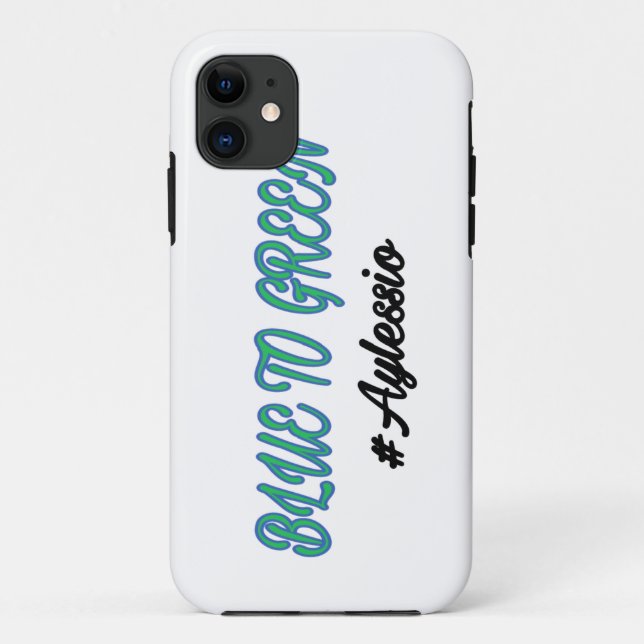 Blue to green case (Back)