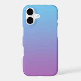 Blue to Purple Ombre Gradient Pastel Colour Design
