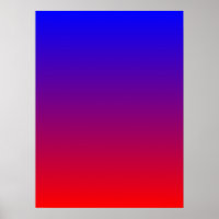 Blue to Red Gradient