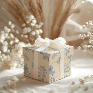 Blue toile Easter Wrapping Paper