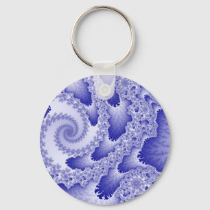 Blue Tongues Keychain