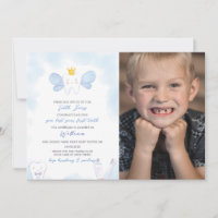 Blue Tooth Fairy Letter With Photo