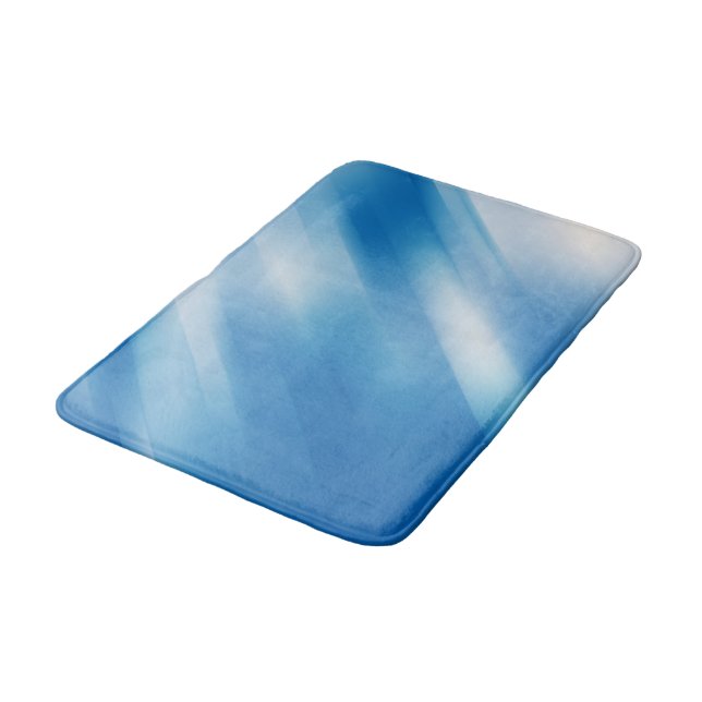 Blue topaz bath mat (Angled)