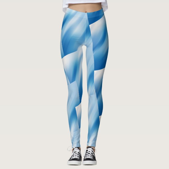Blue topaz leggings (Front)