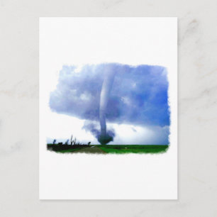 Blue Tornado Postcard