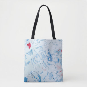 Blue Tote Bag