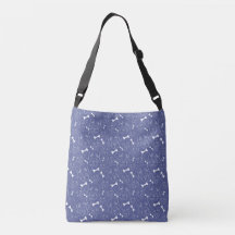 Blue Tote Bag for dogs lovers